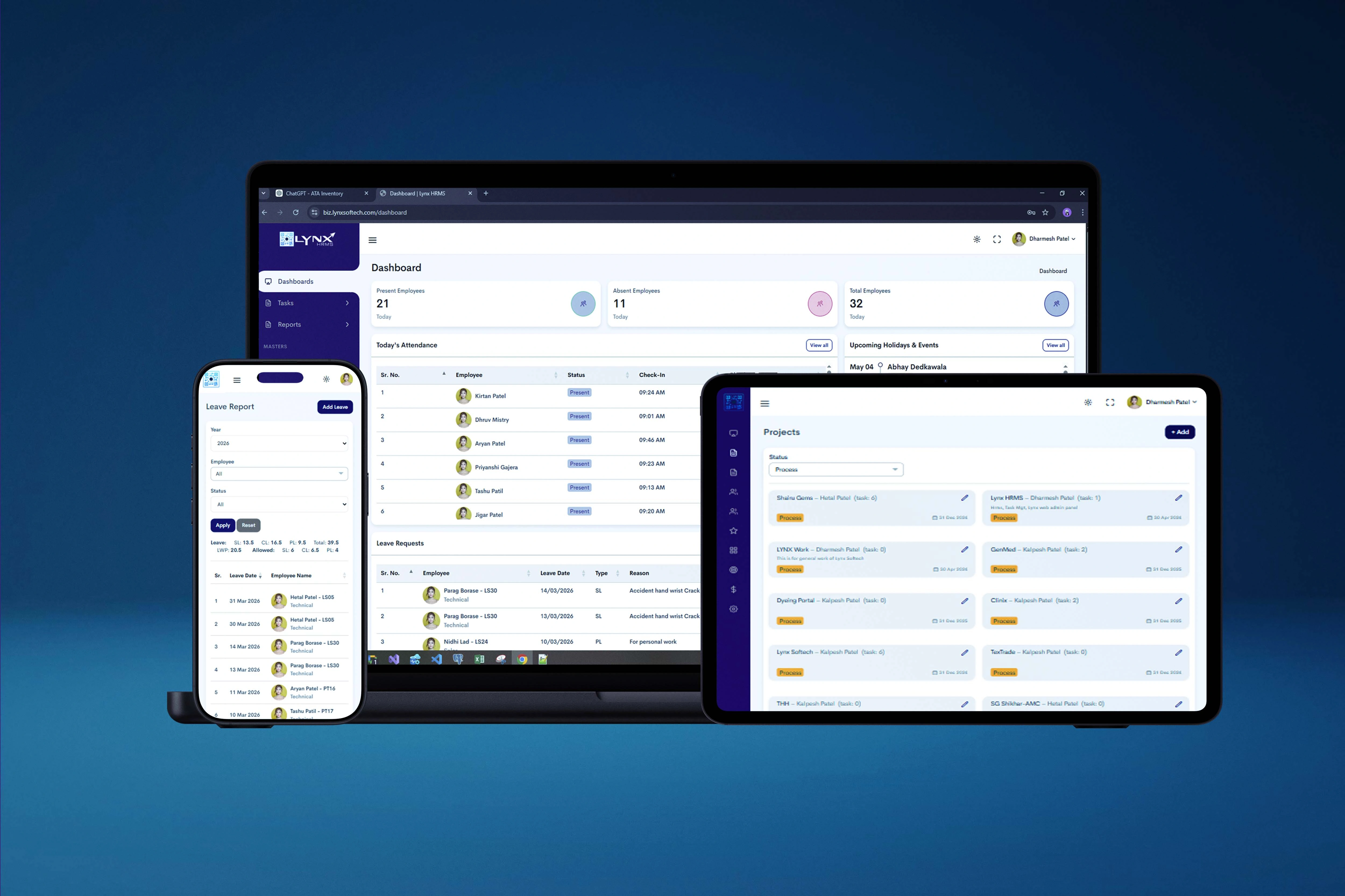 Attendance & Leave Management System - HRMS